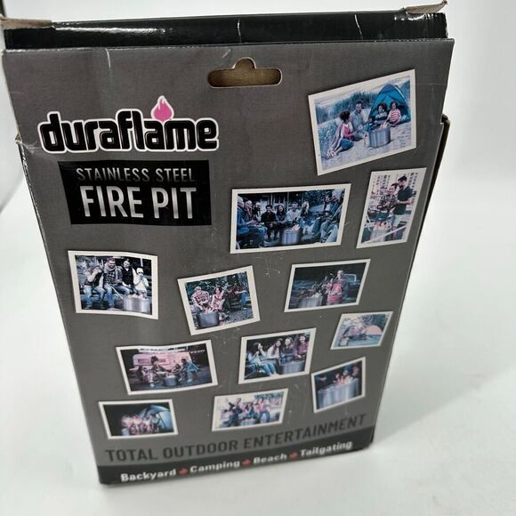 Duraflame 107584 Smokeless Fire Pit Carry & Storage Bag Black 19” New in Box - Picture 6 of 7